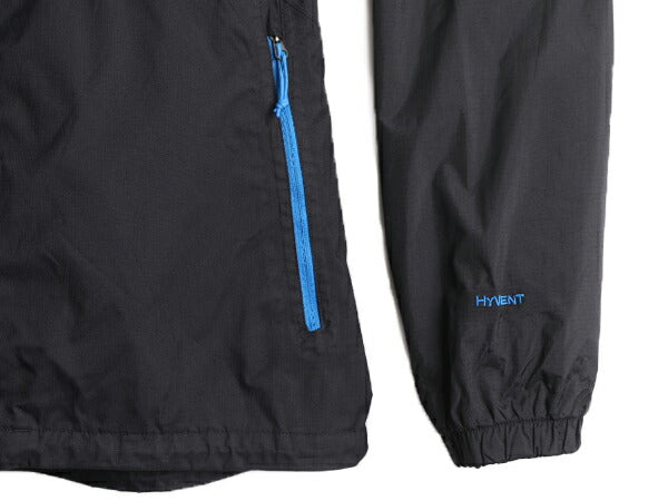 ノースフェイス HYVENT ナイロン マウンテン パーカー ジャケット メンズ XL 古着 The North Face アウトドア ジャンパー マンパ フード 黒