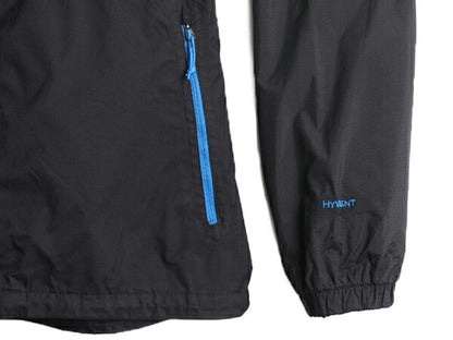 ノースフェイス HYVENT ナイロン マウンテン パーカー ジャケット メンズ XL 古着 The North Face アウトドア ジャンパー マンパ フード 黒