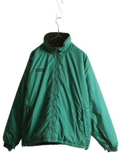 00s コロンビア ナイロン マウンテン ジャケット メンズ L 古着 00年代 Colombia GIZZMO フルジップ インターチェンジ 中綿ジャケット付き