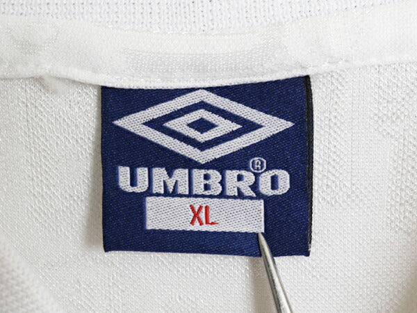 90s アンブロ 長袖 サッカー ユニフォーム メンズ XL / オールド 当時物 ポロシャツ プラクティス シャツ ジャージ ゲームシャツ スポーツ