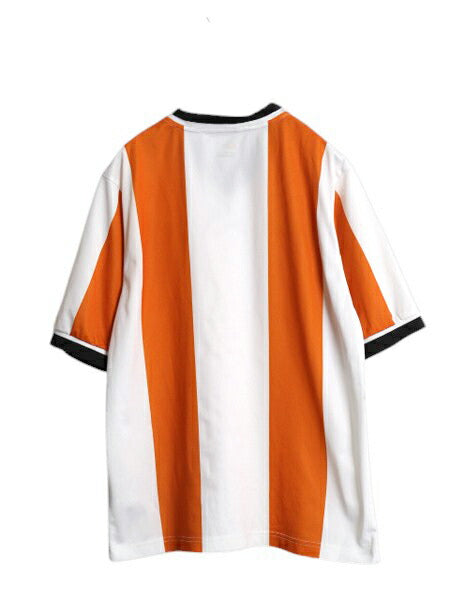 90s 00s ナイキ サッカー プラクティス シャツ メンズ M オールド スウォッシュ Vネック ユニフォーム トレーニング Tシャツ ゲームシャツ