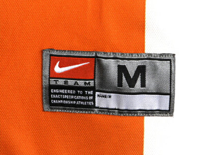 90s 00s ナイキ サッカー プラクティス シャツ メンズ M オールド スウォッシュ Vネック ユニフォーム トレーニング Tシャツ ゲームシャツ