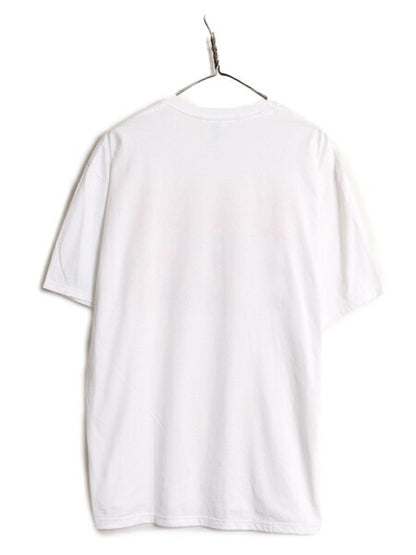 90s USA製 ビンゴ ジョーク メッセージ プリント Tシャツ メンズ XL / 古着 90年代 オールド 当時物 イラスト グラフィック 半袖Tシャツ 白