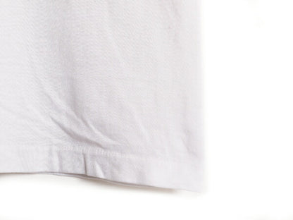 80s USA製 企業 ロゴ プリント リンガー Tシャツ メンズ L 小さめ M 程/ 80年代 ヴィンテージ 半袖Tシャツ 当時物 企業物 シングルステッチ