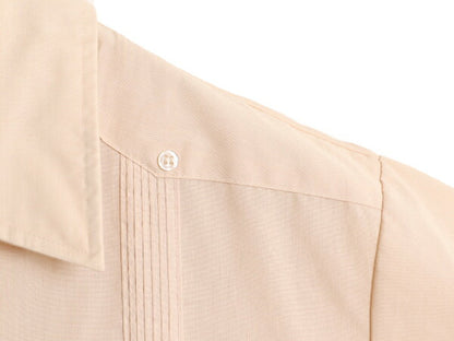 80s 90s GUAYABERA 半袖 キューバ シャツ メンズ M / 80年代 90年代 オールド ヴィンテージ グアヤベーラ メキシカン ボックス 4ポケット