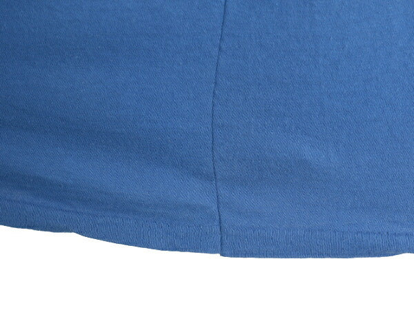 70s メッセージ プリント Tシャツ メンズ XL 小さめ M 程/ 70年代 ヴィンテージ 100% コットン ジョーク グラフィック シングルステッチ 青