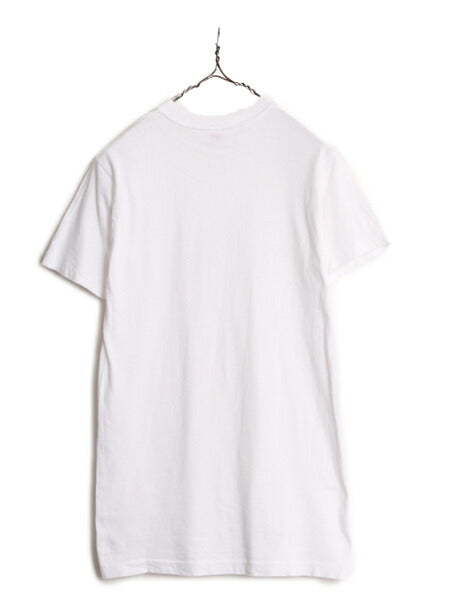 60s USA製 BVD 無地 半袖 Tシャツ M 小さめ メンズ S 程 60年代 ヴィンテージ 100% コットン 白 ヘビーウェイト シングルステッチ ホワイト