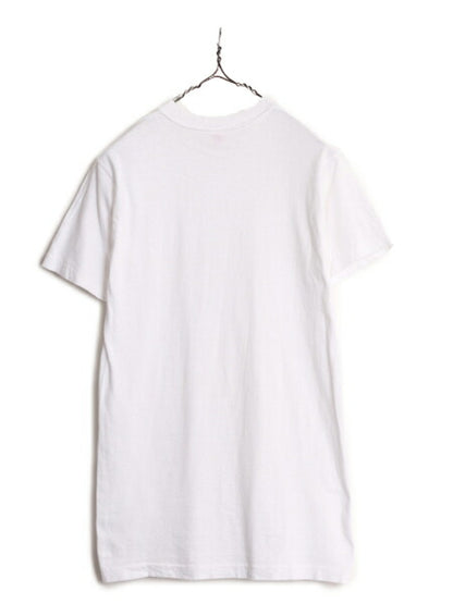 60s USA製 BVD 無地 半袖 Tシャツ M 小さめ メンズ S 程 60年代 ヴィンテージ 100% コットン 白 ヘビーウェイト シングルステッチ ホワイト