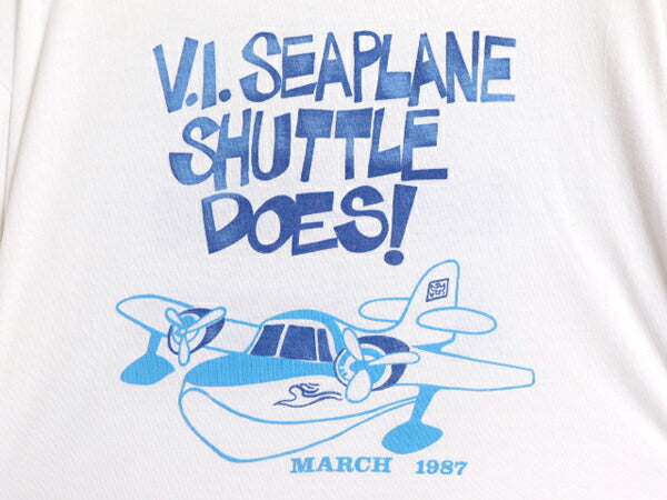80s USA製 企業物 メッセージ プリント Tシャツ メンズ XL / ヴィンテージ 企業 当時物 ジョーク イラスト シングルステッチ 大きいサイズ