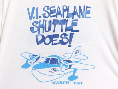 80s USA製 企業物 メッセージ プリント Tシャツ メンズ XL / ヴィンテージ 企業 当時物 ジョーク イラスト シングルステッチ 大きいサイズ