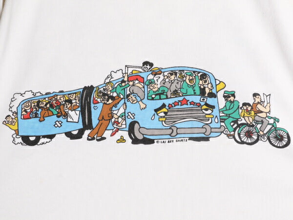 80s 90s チャイナ スーベニア イラスト プリント Tシャツ メンズ XL / 80年代 90年代 ヴィンテージ オールド グラフィック メッセージ 白