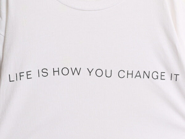 90s ペリーエリス メッセージ ロゴ プリント Tシャツ メンズ レディース XL 90年代 オールド PERRY ELLIS シングルステッチ 白 モノトーン