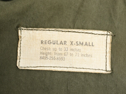 60s 64年製 米軍実物 US ARMY M-51 フィールド ジャケット X-SMALL REGULAR 60年代 ヴィンテージ ミリタリー アーミー 軍物 M51 ジャンパー