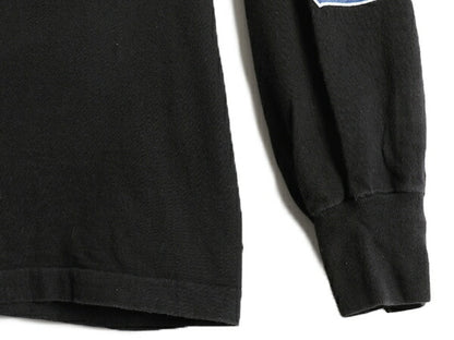 90s USA製 ■ NFL オフィシャル カウボーイズ プリント 長袖 Tシャツ メンズ L / 90年代 オールド アメフト ロンT 黒 ヘビーウェイト SALEM