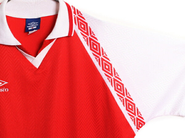 90s USA製 アンブロ サッカー プラクティス シャツ メンズ M / 90年代 オールド UMBRO フットボール ユニフォーム ジャージ ゲームシャツ
