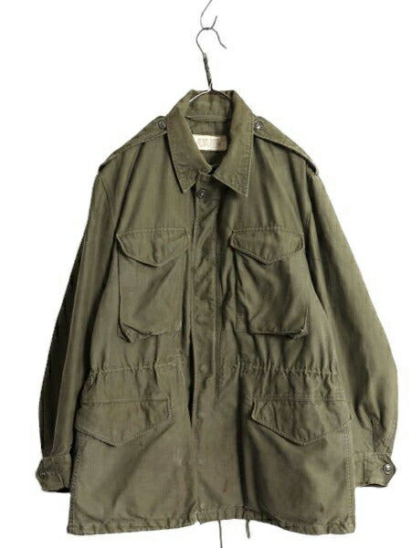 50s 米軍実物 US ARMY M-51 フィールド ジャケット MEDIUM REGULAR 古着 ヴィンテージ ミリタリー アーミー 軍物 M51 ジャンパー オリーブ