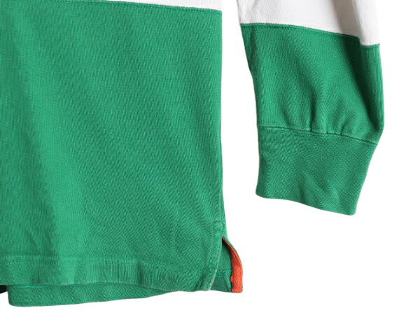 CP RL-93 90s 当時物 ラルフローレン モックネック 長袖 Tシャツ メンズ M 90年代 オールド ポロ ロンT ラガーシャツ 素材 ヘビーウェイト