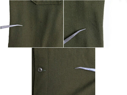 60s 68年製 US ARMY 米軍実物 フィールド ウール 長袖 シャツ SMALL / 古着 60年代 ヴィンテージ ミリタリー OG-108 アーミー CPO オリーブ