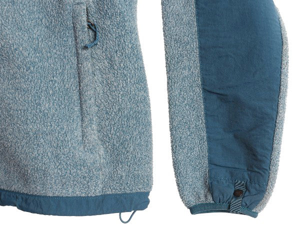 ノースフェイス デナリ ジャケット レディース M 古着 アウトドア フリース ナイロン フルジップ ジャンパー ブルゾン ハイネック ツートン