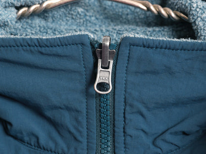 ノースフェイス デナリ ジャケット レディース M 古着 アウトドア フリース ナイロン フルジップ ジャンパー ブルゾン ハイネック ツートン