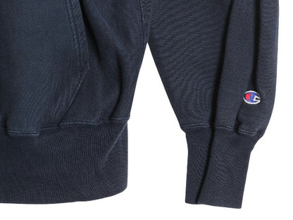 90s 00s チャンピオン リバースウィーブ カレッジ 刺繍 スウェット フード パーカー メンズ XL / オールド フルジップ カスタム ハーバード