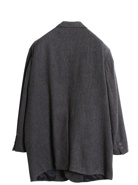 00s USA製 ブルックスブラザーズ ツイード テーラード ジャケット メンズ XL 程/ 古着 オールド ウール ブレザー ヘリンボーン ストライプ