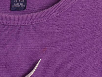 80s ラルフローレン ボーダー 長袖 Tシャツ メンズ S レディース M / ヴィンテージ ポロ ロンT ラガーシャツ 素材 コットン マルチカラー