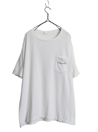 90s ★ バナナリパブリック アニマル イラスト プリント Tシャツ メンズ XL 程/ オールド アート サファリ アウトドア シングルステッチ 白