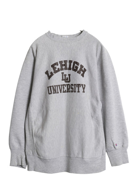 80s USA製 ★ チャンピオン リバースウィーブ 3段 カレッジ プリント スウェット メンズ XL ヴィンテージ トレーナー 裏起毛 大きいサイズ