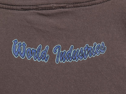 90s 00s ☆ ワールドインダストリーズ ウェットウィリーキャラクター プリント Tシャツ メンズ L 程/ オールド 当時物 スケート イラスト