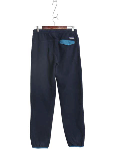 パタゴニア シンチラ スナップT フリース パンツ メンズ S / 15年製 アウトドア ポケット付き イージー ボトムス ゆったり ツートン 紺 青