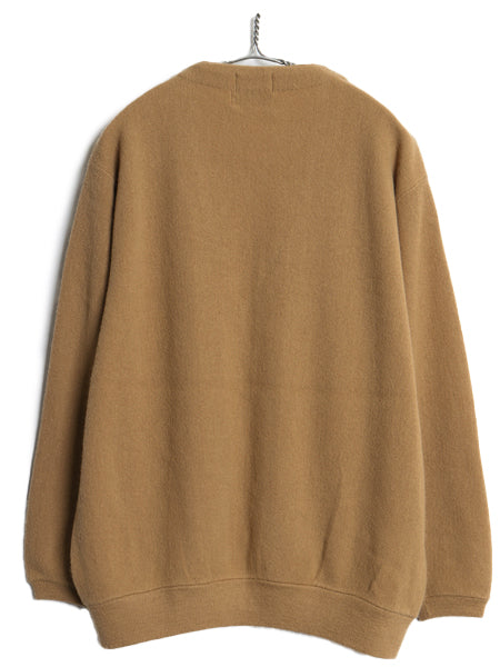 70s ラコステ アクリル ニット カーディガン メンズ レディース XL 古着 ヴィンテージ 羽織り 前開き セーター ワンポイント 大きいサイズ 