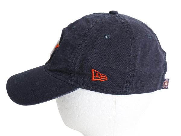 ニューエラ アストロズ ベースボール キャップ フリーサイズ / 帽子 MLB オフィシャル 9TWENTY 大リーグ メジャーリーグ コットン ネイビー