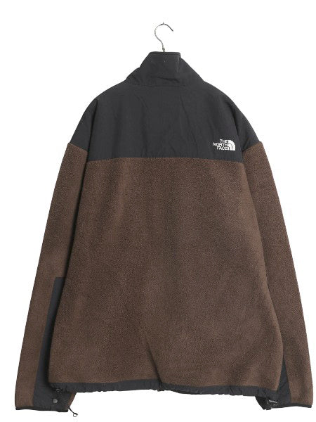 ノースフェイス デナリ ジャケット メンズ XL アウトドア フリース ナイロン ジャンパー フルジップ ブルゾン 大きいサイズ ツートン 黒 茶