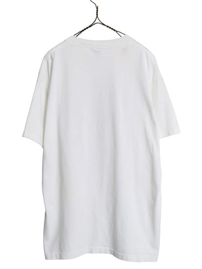 90s USA製 ★ グレイトフルデッド ジェリー ガルシア 追悼 プリント Tシャツ メンズ XL オールド 企業 パロディ イラスト ロック バンド 白