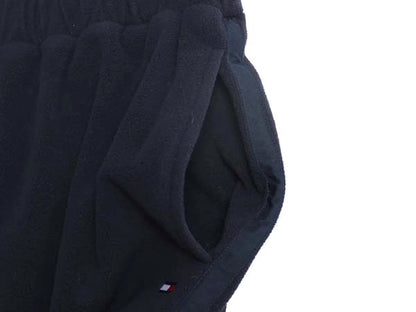 00s トミーヒルフィガー ポケット付き フリース パンツ メンズ L / 古着 オールド ヘビーウェイト ストレート イージーパンツ ゆったり 紺 