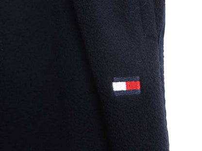 00s トミーヒルフィガー ポケット付き フリース パンツ メンズ L / 古着 オールド ヘビーウェイト ストレート イージーパンツ ゆったり 紺 