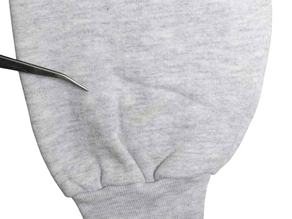 90s USA製 プリント スウェット フード パーカー メンズ XL / オールド リバース タイプ トレーナー プルオーバー 裏起毛 大きいサイズ 灰