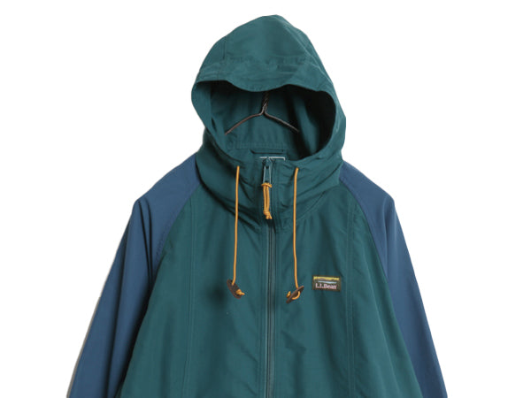 エルエルビーン ナイロン アノラック パーカー ジャケット レディース L / 古着 プルオーバー パッカブル ハイネック ハーフジップ マンパ