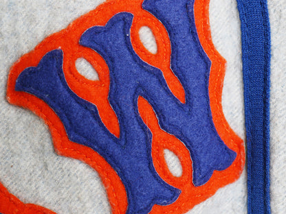 80s ★ メッツ フランネル ベースボール シャツ メンズ M 古着 ヴィンテージ 大リーグ ユニフォーム ゲームシャツ 半袖シャツ 野球 前開き