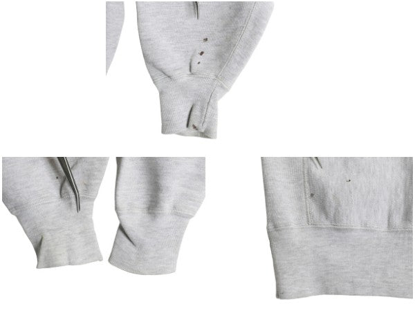 80s USA製 ★ チャンピオン ランズエンド 別注 リバースウィーブ スウェット レディース M メンズ S / ヴィンテージ トレーナー 目無し 灰