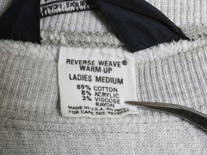 80s USA製 ★ チャンピオン ランズエンド 別注 リバースウィーブ スウェット レディース M メンズ S / ヴィンテージ トレーナー 目無し 灰