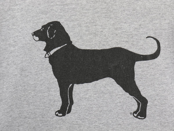 00s USA製 The Black Dog ドッグ イラスト プリント Tシャツ メンズ レディース S オールド アニマル キャラクター グラフィック シンプル
