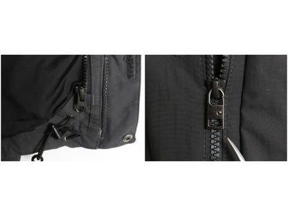 ノースフェイス ナイロン マウンテンパーカー ジャケット メンズ XL / HYVENT フルジップ ジャンパー マンパ 大きいサイズ ツートン 灰 黒
