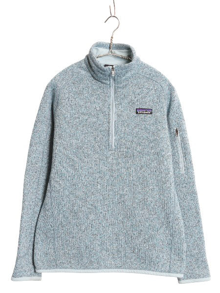 パタゴニア ベターセーター ハーフジップ レディース M / 17年製 アウトドア 裏起毛 セーター フリース プルオーバー ジャケット ブルゾン