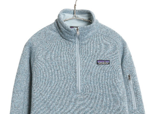 パタゴニア ベターセーター ハーフジップ レディース M / 17年製 アウトドア 裏起毛 セーター フリース プルオーバー ジャケット ブルゾン