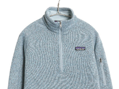 パタゴニア ベターセーター ハーフジップ レディース M / 17年製 アウトドア 裏起毛 セーター フリース プルオーバー ジャケット ブルゾン