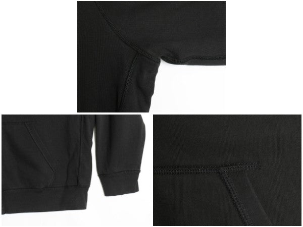 ポロ ラルフローレン フルジップ スウェット フード パーカー メンズ XXL / 裏起毛 トレーナー ワンポイント ポニー 無地 大きいサイズ 黒