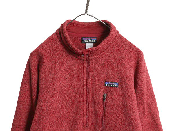 パタゴニア ベターセーター ハーフジップ メンズ L / 古着 14年製 アウトドア フリース セーター 裏起毛 プルオーバー ジャケット ブルゾン