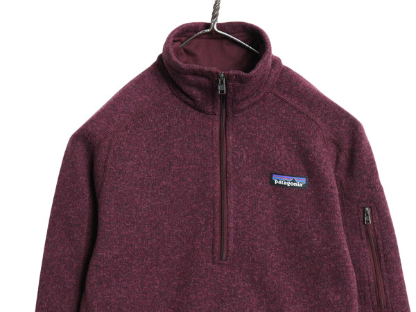 パタゴニア ベターセーター ハーフジップ レディース XS / 18年製 アウトドア 裏起毛 フリース セーター プルオーバー ジャケット ブルゾン